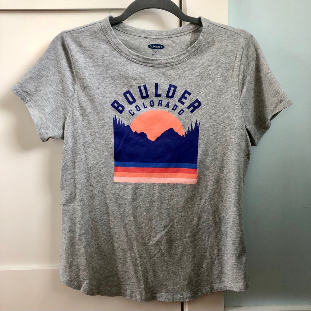 Boulder Colorado graphic T-shirt